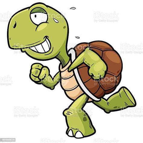 Vector Illustration Of Cartoon Turtle In Cartoon Turtle Cute Turtle Cartoon Turtle Drawing