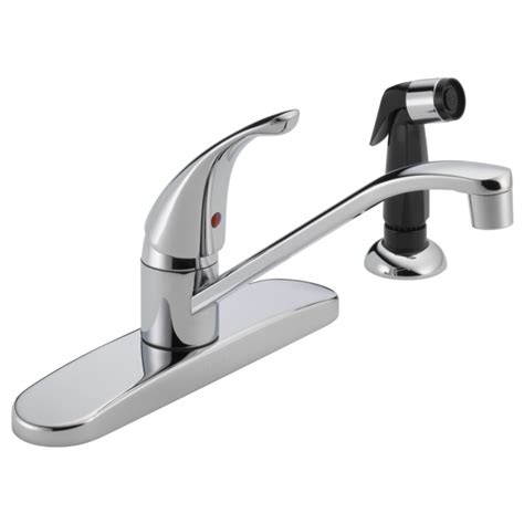 Moen replacement cartridge quickly repairs leaky faucets & drips. P115LF - Single Handle Kitchen Faucet