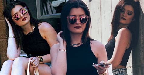 Is This Super Fan Kylie Jenners Best Ever Lookalike Mirror Online