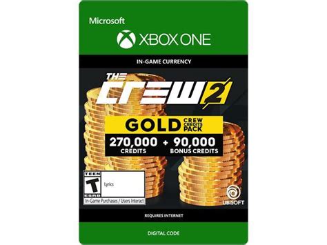 The Crew 2 Gold Crew Credits Pack Xbox One Digital Code