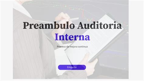 PresentaciÓn AuditorÍa Interna