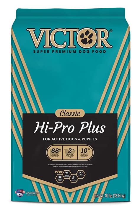 Buy Victor Dog Food Classic Hi Pro Plus Dry Dog Food 2374 40 Pound