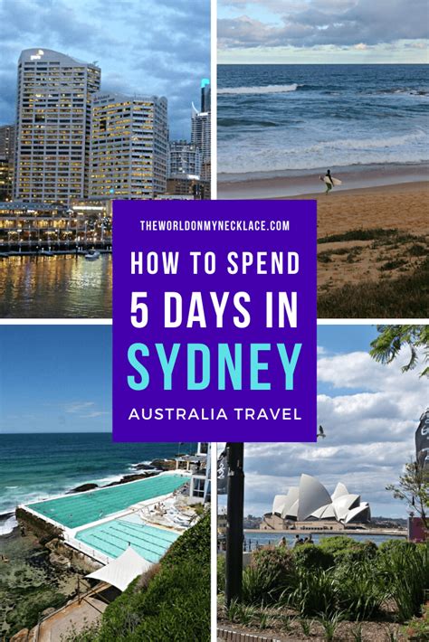The Ultimate 5 Days In Sydney Itinerary The World On My Necklace