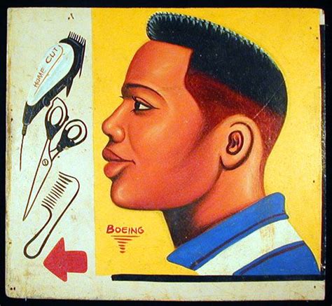 Indigo Arts Gallery African Barber Signs Ghana African American