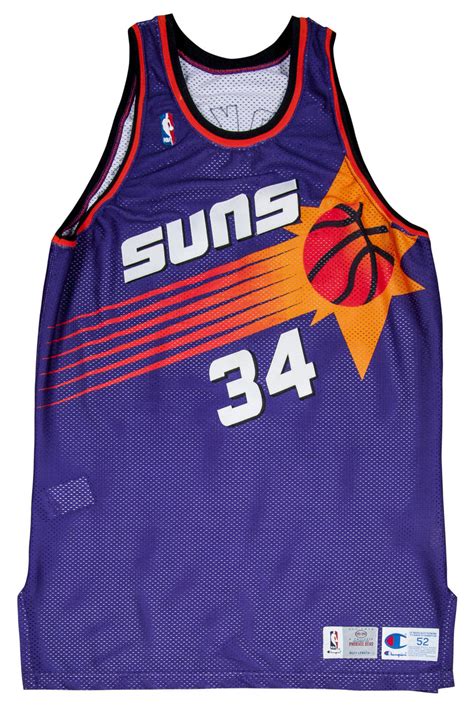 The jerseys the team wears night in and night out. Lot Detail - Charles Barkley Game Used 1993-1994 Phoenix Suns Jersey (Miedema & Grey Flannel)