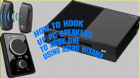 How do i hook up two monitors to my laptop? How to Hook PC speakers up to XBOX one - YouTube