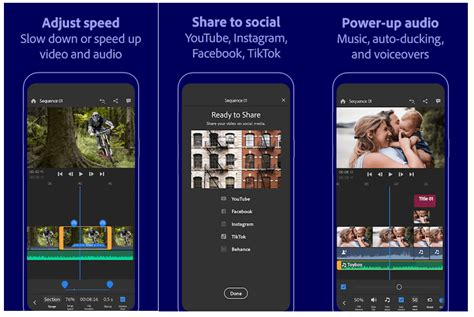 Adobe premiere rush para dispositivos android sirve para grabar vídeo y editarlo posteriormente gracias al amplio abanico de herramientas con las que cuenta. Best Filmmaking Apps for Android