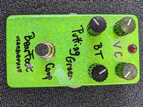 Bearfoot Fx Putting Green Compressor Inspired By Pale Reverb