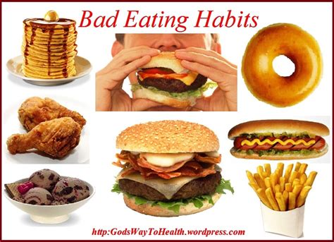 Bad Eating Habits How Do They Start Gods Way To Health