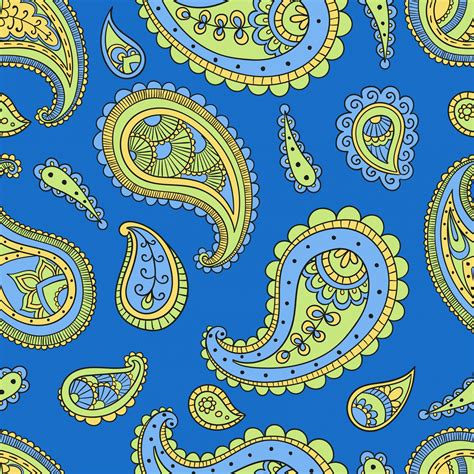 Paisley Pattern Wallpaper Blue Free Stock Photo Public Domain Pictures