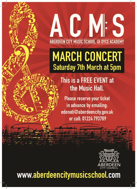 March Concert Aberdeen City Music School