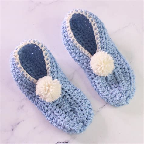 How To Crochet Slippers Free Pattern Easiest Fastest Beginners