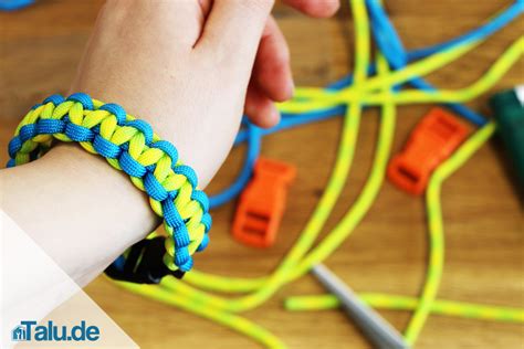 Können sie armbänder selber machen? Paracord-Armband selber machen - DIY-Anleitung zum ...