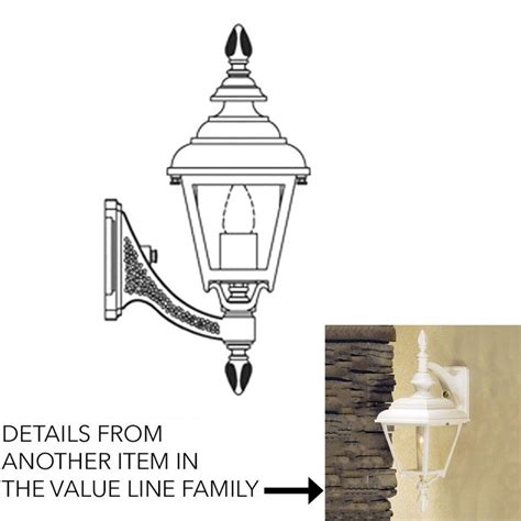 Hanover Lantern B9942 Value Line Small Traditional Outdoor Wall Sconce