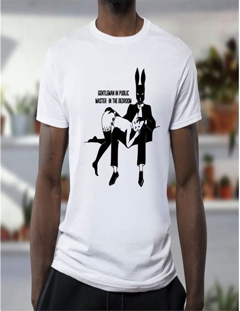 Bunny Master T Shirt Bdsm Shirt Bdsm T Shirt Bdsm Clothing Etsy