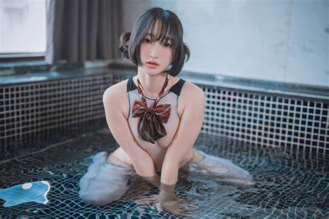 Nude Pictures HaNari 하나리 DJAWA Swimming Lessons 13 Set 02 Models Vibe