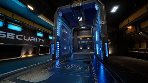 Sci Fi Space Station Modular Environment In Environments Ue Marketplace