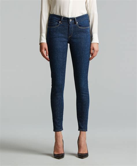 Empire Cropped Skinny Jeans Solitude