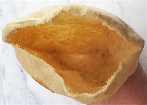 I've used both all purpose and bread flours but found bread flour to be better. Pitta Bread | Moorlands Eater