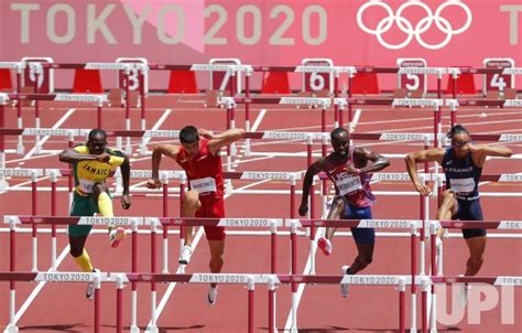 Photo Mens 110m Hurdles Semifinals At Tokyo Olympics Oly20210804617