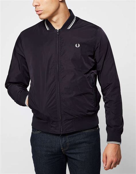 Fred Perry Twin Tip Bomber Jacket Scotts Menswear