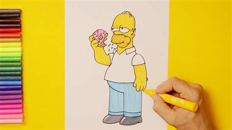 How To Draw Homer The Simpsons Youtube