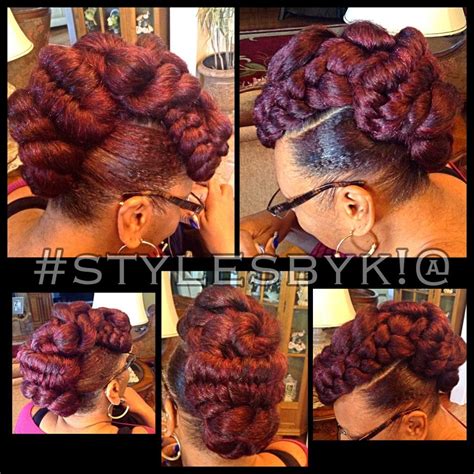 Pin On Natural Hair Styles Updo