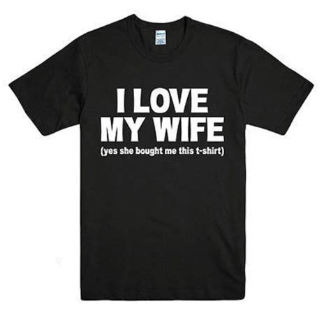 I Love My Wife T Shirt Husband Wife Mrandmrs His And Hers Etsy