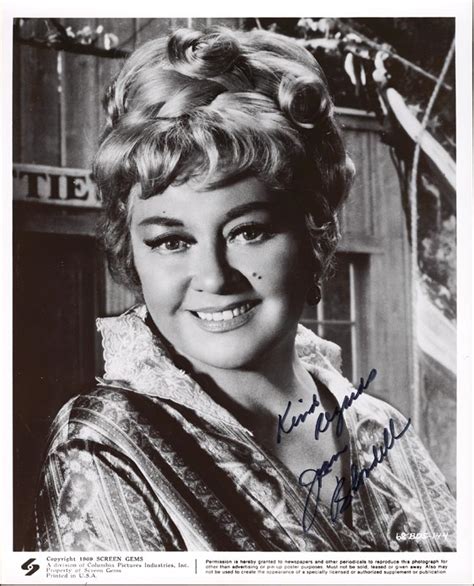 Joan Blondell Autographed Signed Photograph Circa 1969 Historyforsale Item 44463