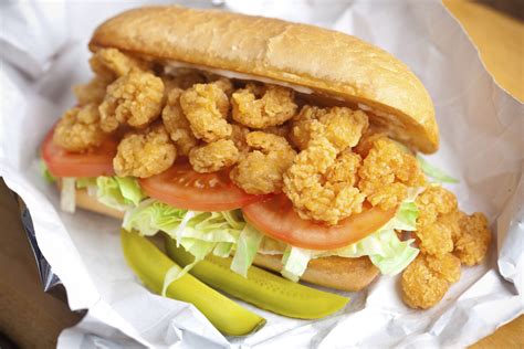 Fried Shrimp Po Boy Sandwich Recipe