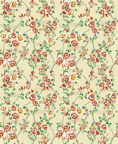 Free Download Vintage Floral Pattern Desktop Wallpaper