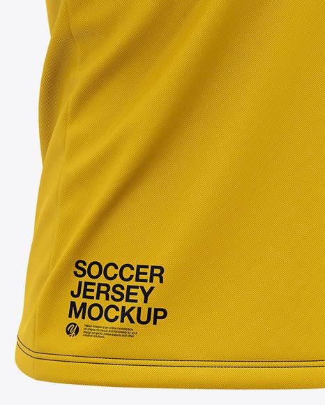 Download Men's Soccer Jersey Mockup - Front Half Side View Of ...