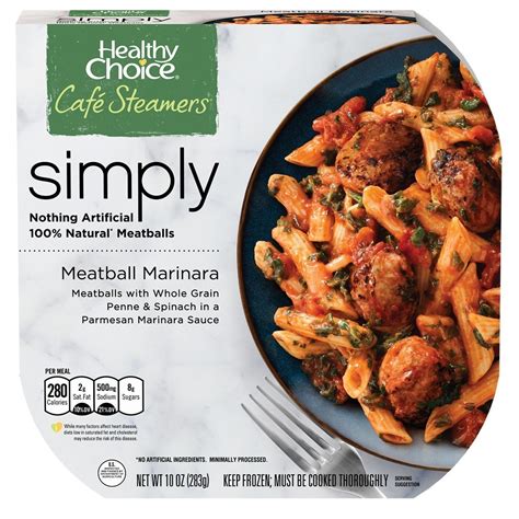 Healthy Choice Steams-up the Frozen Aisle with Simply Café ...