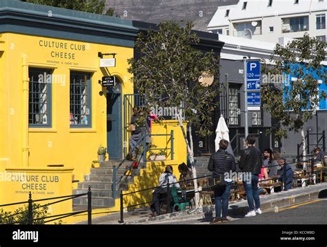 Outdoor Dining On Bree Street Cape Town Western Cape South Africa