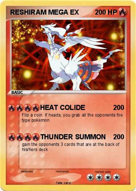 Get the best deal for pokemon cards reshiram from the largest online selection at ebay.com. Pokémon RESHIRAM MEGA EX - HEAT COLIDE - My Pokemon Card