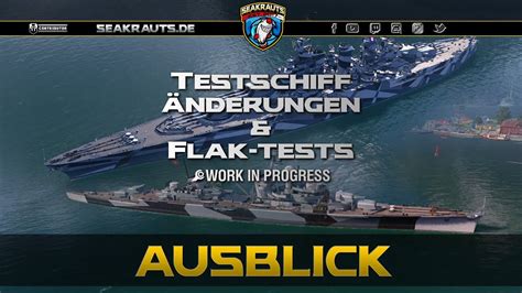 Änderungen Testschiffe And Flaktests Deutsch World Of Warships Youtube