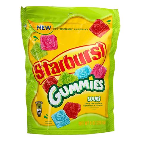 Starburst Sour Gummies The Candy Closet