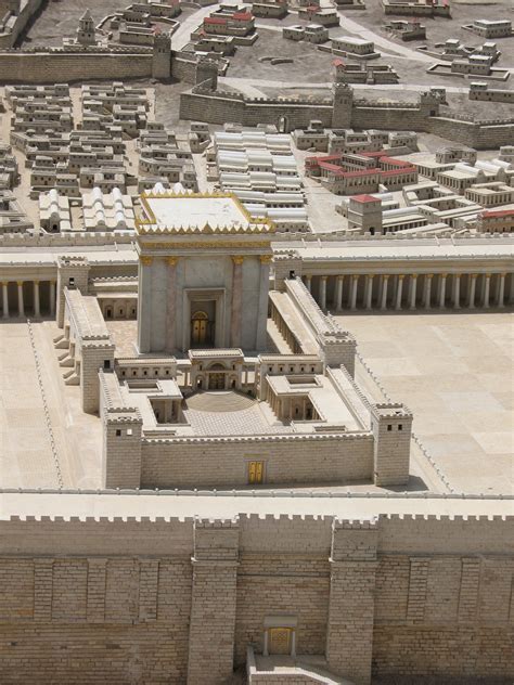 Herods Temple On Jerusalem Model1358 Flickr Photo Sharing