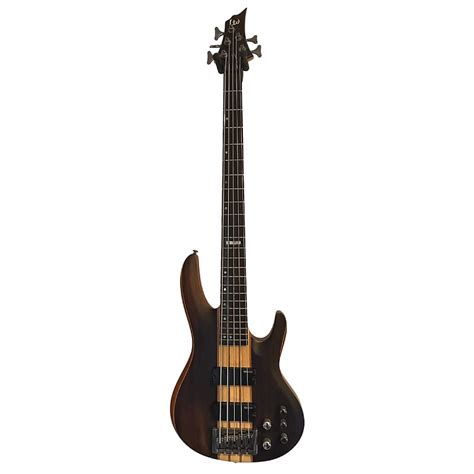 Esp Ltd B 5e 5 String Active Bass Guitar Natural Satin Reverb Uk
