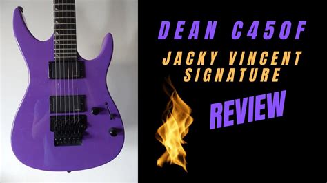 Dean Jacky Vincent C450f Review Youtube