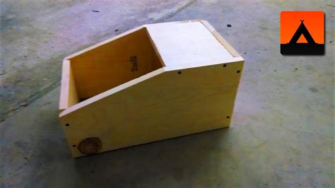 Build A Rabbit Nesting Box Using A Single Plank Youtube