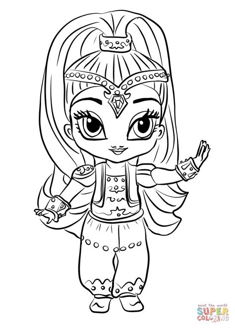 Shimmer And Shine Clipart Black And White 10 Free Cliparts Download