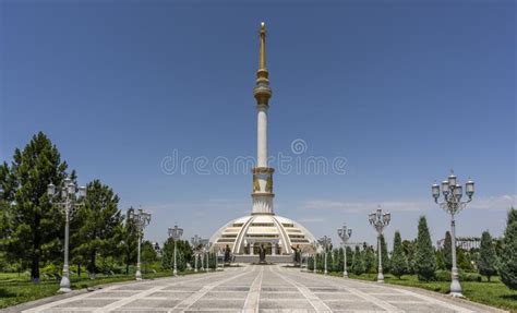Ashgabat Indepence Monument Turkmenistan Editorial Stock Photo Image