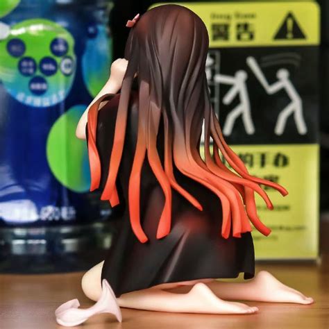 Anime Demon Slayer Sexy Figure Nezuko Kamado Kneeling Version Cloth