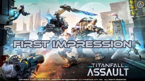 Titanfall Assault First Impression And Lets Play Iosandroid Youtube