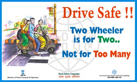 Posters On Road Safety Irf India Chapter