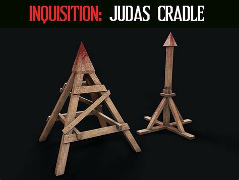 3d Model Inquisition Judas Cradle Vr Ar Low Poly Cgtrader