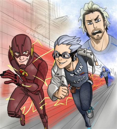 Flash Vs Quicksilvers By Pencilhead7 On Deviantart