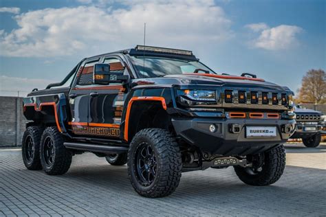 Meet The Bureko A Chevy Silverado 6x6 With 1200 Hp Carbuzz