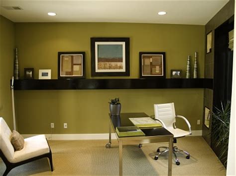 Yellow office colour ideas work best in lighter, less intense shades. Home Office Paint Projects - Interior Painting - CT Painters